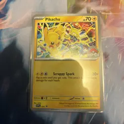 Pikachu Promo 2025 World Championships SVP EN 225 Pokemon Card Worlds - Image 1
