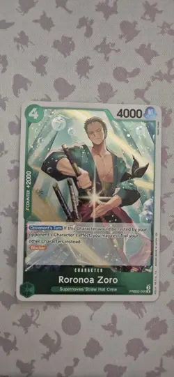 Roronoa Zoro PRB02-006 R ONE PIECE Card The Best 2 ONE PIECE Card Game - Image 1