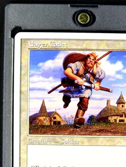 2001 MTG Magic The Gathering Core 7th Edition #14 Eager Cadet White Card - Image 4
