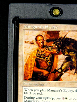 1996 MTG Magic The Gathering Mirage Mangara's Equity Uncommon Vintage White Card - Image 3