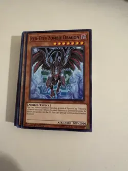 Yugioh Red-Eyes Zombie Dragon Deck 37 Card ( Only Zombie World To Add) - Image 1