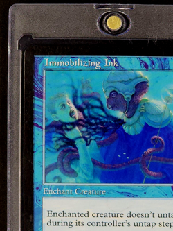 2001 MTG Magic The Gathering Odyssey #87 Immobilizing Ink Blue Card WOTC - Image 3
