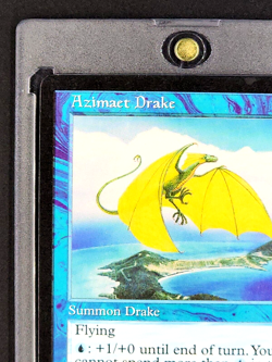 1996 MTG Magic The Gathering Mirage Azimaet Drake Vintage Card *Only Printing* - Image 4