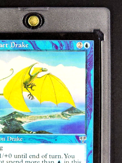 1996 MTG Magic The Gathering Mirage Azimaet Drake Vintage Card *Only Printing* - Image 5