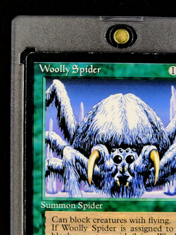 1995 MTG Magic the Gathering Ice Age Woolly Spider Green Magic Card - Image 4