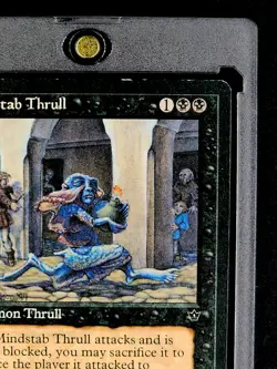 1994 MTG Magic The Gathering Fallen Empires Mindstab Thrull Black Vintage Card - Image 5