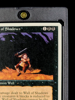 1995 MTG Magic The Gathering Chronicles Wall of Shadows Black Vintage Card - Image 5