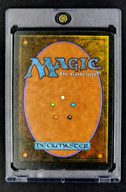 1995 MtG Magic The Gathering Chronicles Wall of Vapor Blue WOTC Vintage Card - Image 2