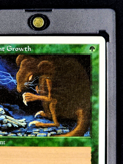 1998 MTG Magic The Gathering Anthologies #55 Giant Growth Vintage Green Card - Image 4