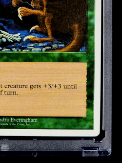 1998 MTG Magic The Gathering Anthologies #55 Giant Growth Vintage Green Card - Image 5