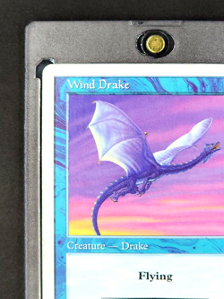 1999 MTG Magic the Gathering Starter 1999 #61 Wind Drake Blue Card WOTC - Image 4