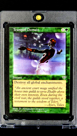 1996 MTG Magic The Gathering Mirage Tranquil Domain Vintage Card *Only Printing* - Image 1