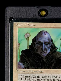 1994 MTG Magic The Gathering Fallen Empires Farrel's Zealot Beard 3 Vintage Card - Image 4