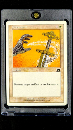 1999 MTG Magic The Gathering Core Sixth 6th Edition #16 Disenchant White Card - Image 1