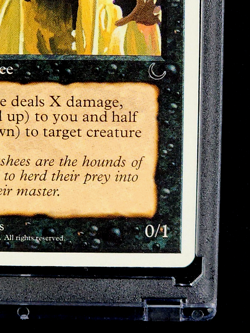 1995 MTG Magic The Gathering Chronicles Banshee Black Uncommon Vintage Card - Image 5