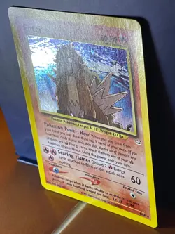 2001 Pokemon TCG Entei 6/64 - Neo Revelation Set Holo Rare Card - Image 2