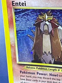 2001 Pokemon TCG Entei 6/64 - Neo Revelation Set Holo Rare Card - Image 3