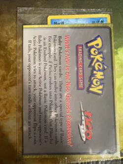 MARILL POKEMON Black Star PROMO Pokemon Card #29 SEALED/New Neo Genesis 2000 - Image 1