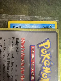 MARILL POKEMON Black Star PROMO Pokemon Card #29 SEALED/New Neo Genesis 2000 - Image 2