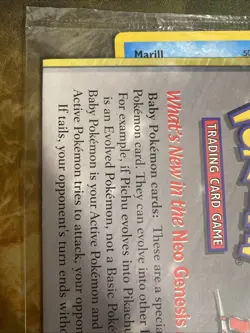 MARILL POKEMON Black Star PROMO Pokemon Card #29 SEALED/New Neo Genesis 2000 - Image 3