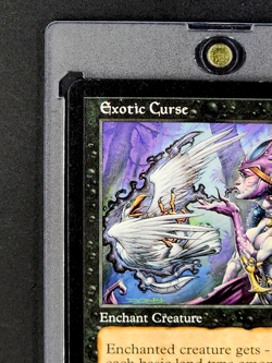 2000 MTG Magic The Gathering: Invasion #105 Exotic Curse Black Card WOTC - Image 4