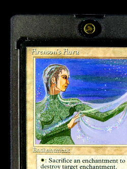 1995 MTG Magic the Gathering Ice Age #3 Arenson's Aura White Vintage Card WOTC - Image 4