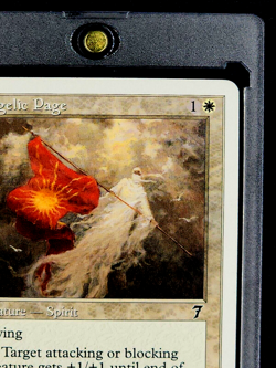 2001 MTG Magic The Gathering Core 7th Edition #1 Angelic Page White Card NM - Image 5