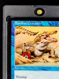 1996 MTG Magic The Gathering Mirage Sandbar Crocodile Vintage *Only Printing* - Image 4