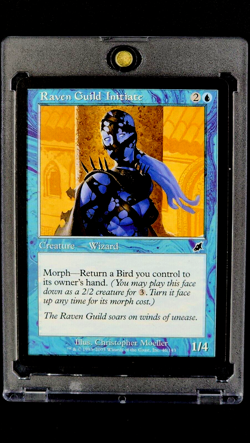 2003 MTG Magic The Gathering Scourge #46 Raven Guild Initiate *Only Printing* - Image 1