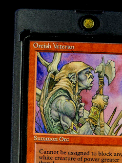 1994 MTG Magic The Gathering Fallen Empires Orcish Veteran Red Quinton Hoover - Image 4