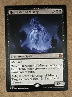 Harvester of Misery - Outlaws of Thunder Junction: The Big Score - NM MTG - Image 1