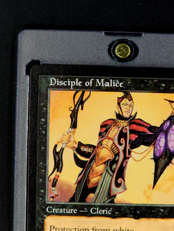 2002 MTG Magic the Gathering Onslaught #139 Discple of Malice Unplayed Black - Image 4