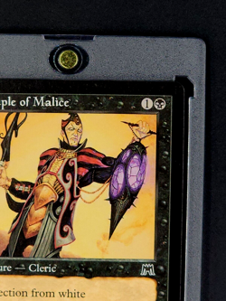 2002 MTG Magic the Gathering Onslaught #139 Discple of Malice Unplayed Black - Image 5