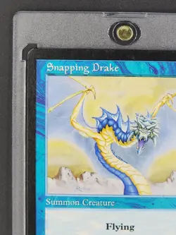 1997 MTG Magic The Gathering Portal Starter Set Snapping Drake Blue Vintage - Image 4