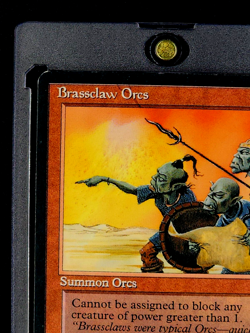 1994 MTG Magic The Gathering Fallen Empires Brassclaw Orcs Dan Frazier Vintage - Image 4