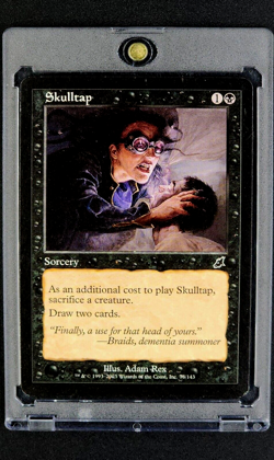 2003 MTG Magic The Gathering Scourge #73 Skulltap Vintage *Only Printing* NM - Image 1