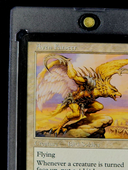 2003 MTG Magic The Gathering Scourge #3 Aven Farseer White *Only Printing* - Image 4