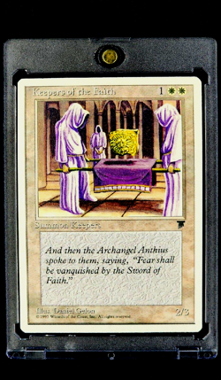 1995 MtG Magic The Gathering Chronicles Keepers of the Faith White WOTC Vintage - Image 1