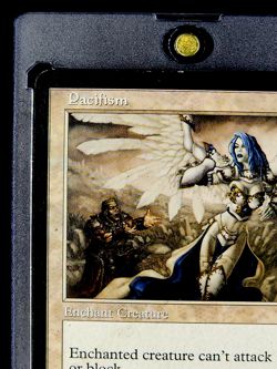 2002 MTG Magic the Gathering Onslaught #47 Pacifism White Enchantment - Image 3