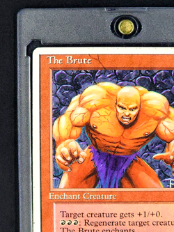 1995 MTG Magic The Gathering 4th Fourth Edition The Brute Vintage 1st Printing - Image 4