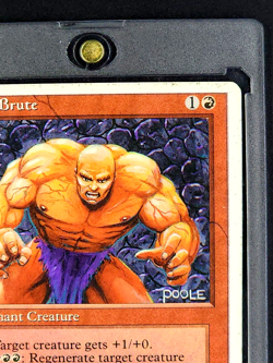1995 MTG Magic The Gathering 4th Fourth Edition The Brute Vintage 1st Printing - Image 5