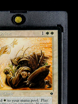 1994 MTG Magic The Gathering Fallen Empires Farrelite Priest Uncommon Foglio Art - Image 5