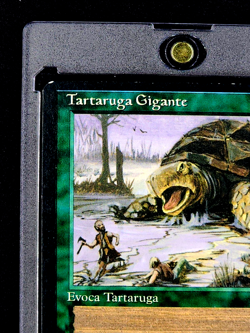 1995 MTG Magic The Gathering Italian Tartaruga Gigante / Giant Turtle Vintage - Image 4