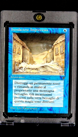 1995 MtG Magic The Gathering Italian Legends Inondazione Improvvisa Flash Flood - Image 1