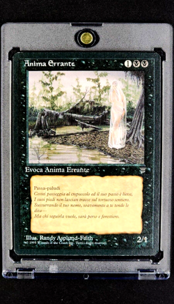 1995 MTG Magic The Gathering Italian Legends Anima Errante / Lost Soul Vintage - Image 1