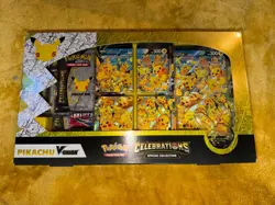 UNOPENED/SEALED Pokemon Celebrations V-Union Cards Pikachu Box - Image 1