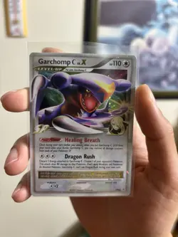 NM GARCHOMP C LV.X DP46 BLACK STAR PROMO HOLO POKEMON 2009 - Image 1