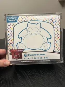 Scarlet & Violet 151 Pokemon Center Elite Trainer Box - ETB - Factory Sealed New 820650853159 - Image 1