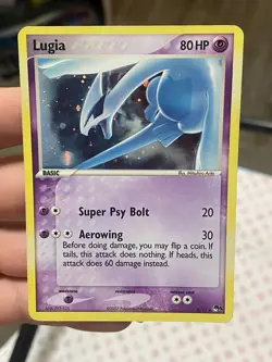 Pokemon TCG 2007 Lugia 2/17 Pop Series (5) Holo Rare - MP - Image 1