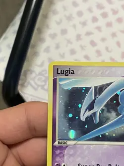 Pokemon TCG 2007 Lugia 2/17 Pop Series (5) Holo Rare - MP - Image 4